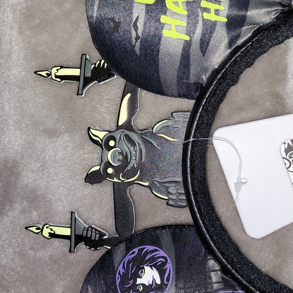 Disney Haunted mansion ears headband glow in the dark - Picture 3 of 7